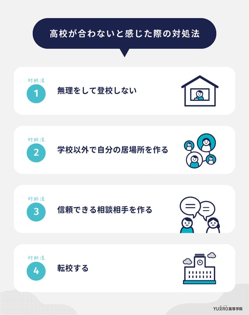 高校が合わないと感じた際の対処法_ユイロ