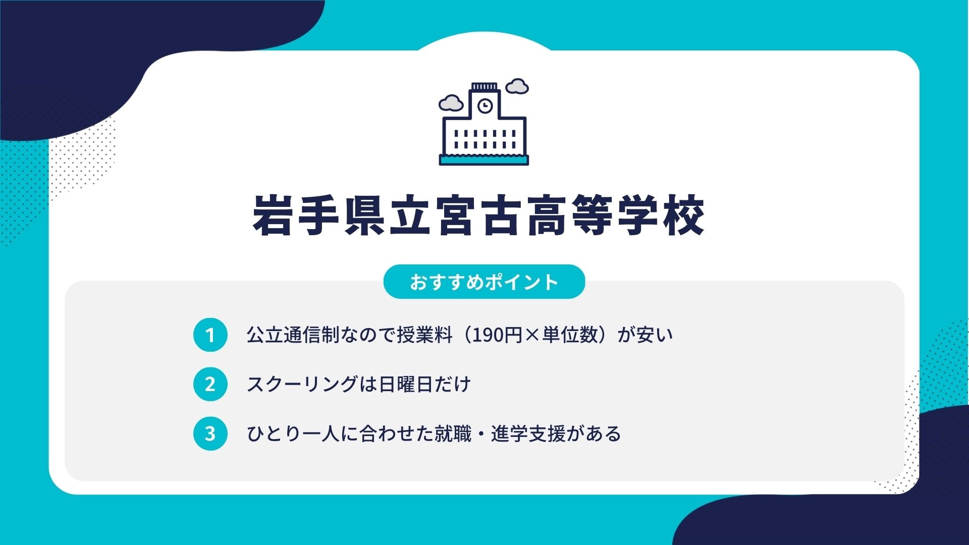 岩手県立宮古高等学校