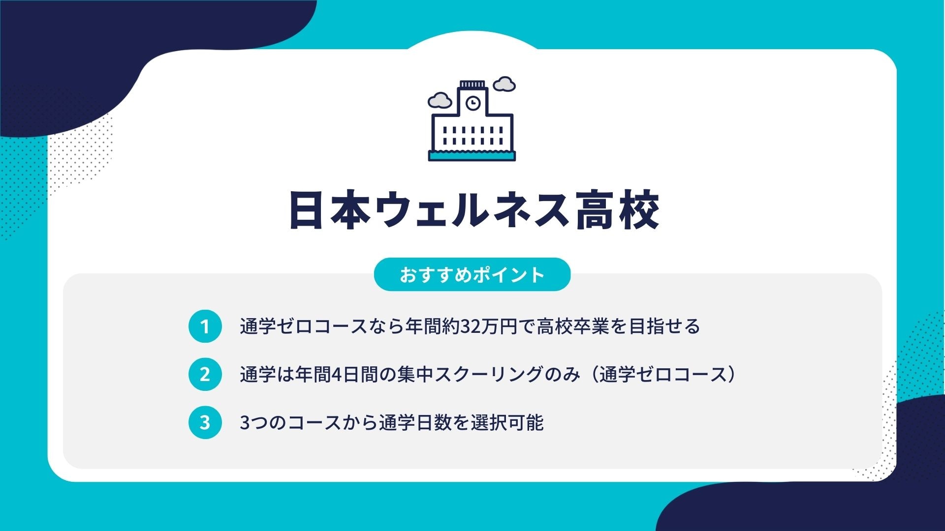 日本ウェルネス高校