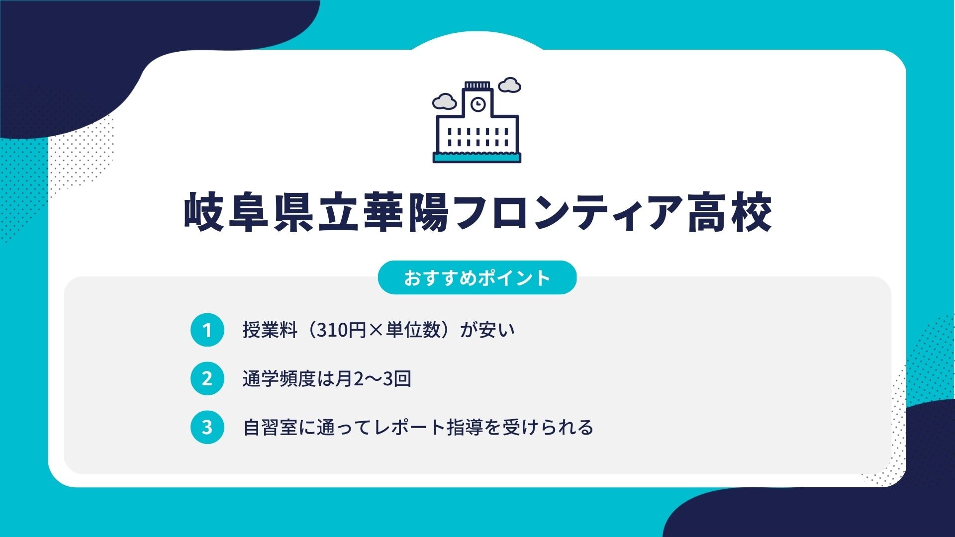 岐阜県立華陽フロンティア高校