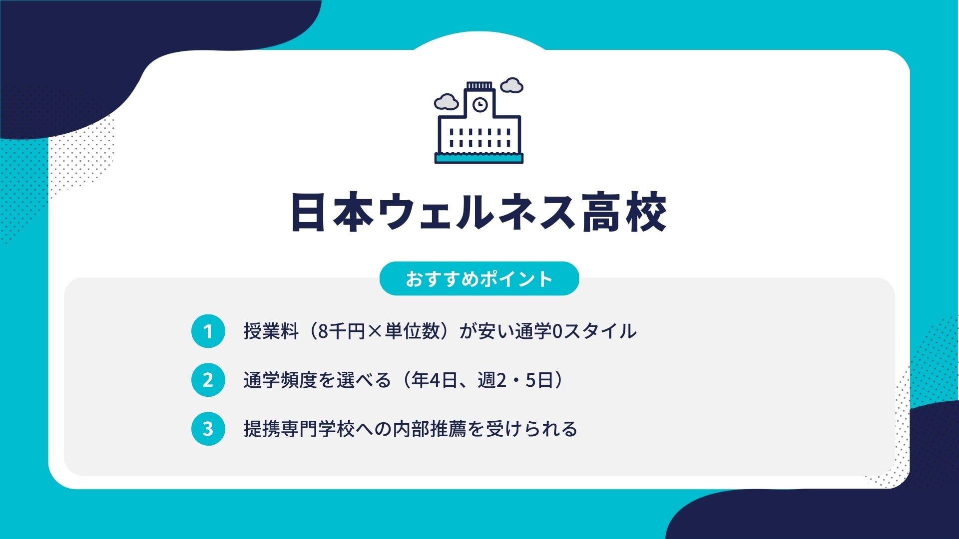 日本ウェルネス高校